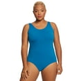 thumbnail image 1 of Sporti Plus Size HydroLast Chlorine Resistant One Piece, High Cut, Removable Cup (Women's Plus), 1 of 5