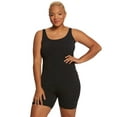 thumbnail image 1 of Sporti Plus Size HydroLast Chlorine Resistant Scoop Back Unitard One Piece Swimsuit (Women's Plus), 1 of 9