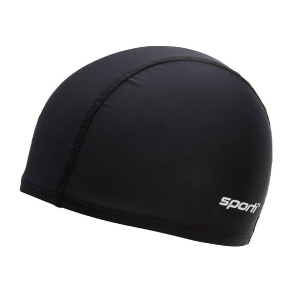 Sporti Swim Cap: Compressive Fit, Quick-Dry Polyester Spandex, Lightweight & Chlorine Resistant