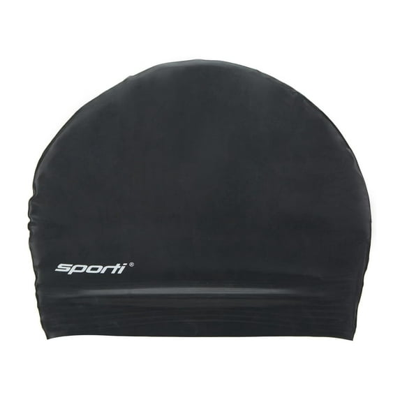 Sporti Unisex Siltex Latex-Silicone Swim Cap, Extra Lightweight, Anti-Slip Ribbing