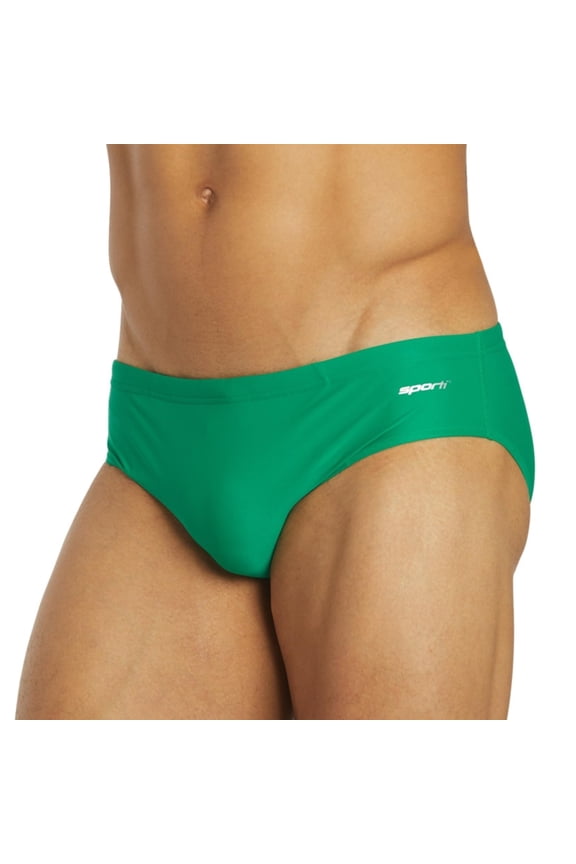 Solid Brief Swimsuit, Briefs (Men’s)