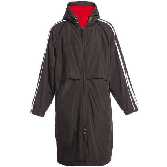 Sporti Striped Comfort Fleece-Lined Swim Parka Youth, (Juniors)