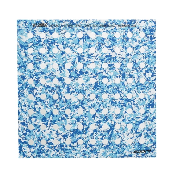 Sporti Swim Float Pad for Ages 1-3, 3 ft x 3 ft x 1 in