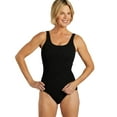 thumbnail image 1 of Sporti Textured Chlorine Resistant One Piece Slimsuit, High Cut, Soft Cup (Women’s), 1 of 11