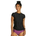 thumbnail image 1 of Sporti Women's Cap Sleeve Front Zip UPF 50+ Rash Guard, Henley, Short Sleeve (Women’s), 1 of 6
