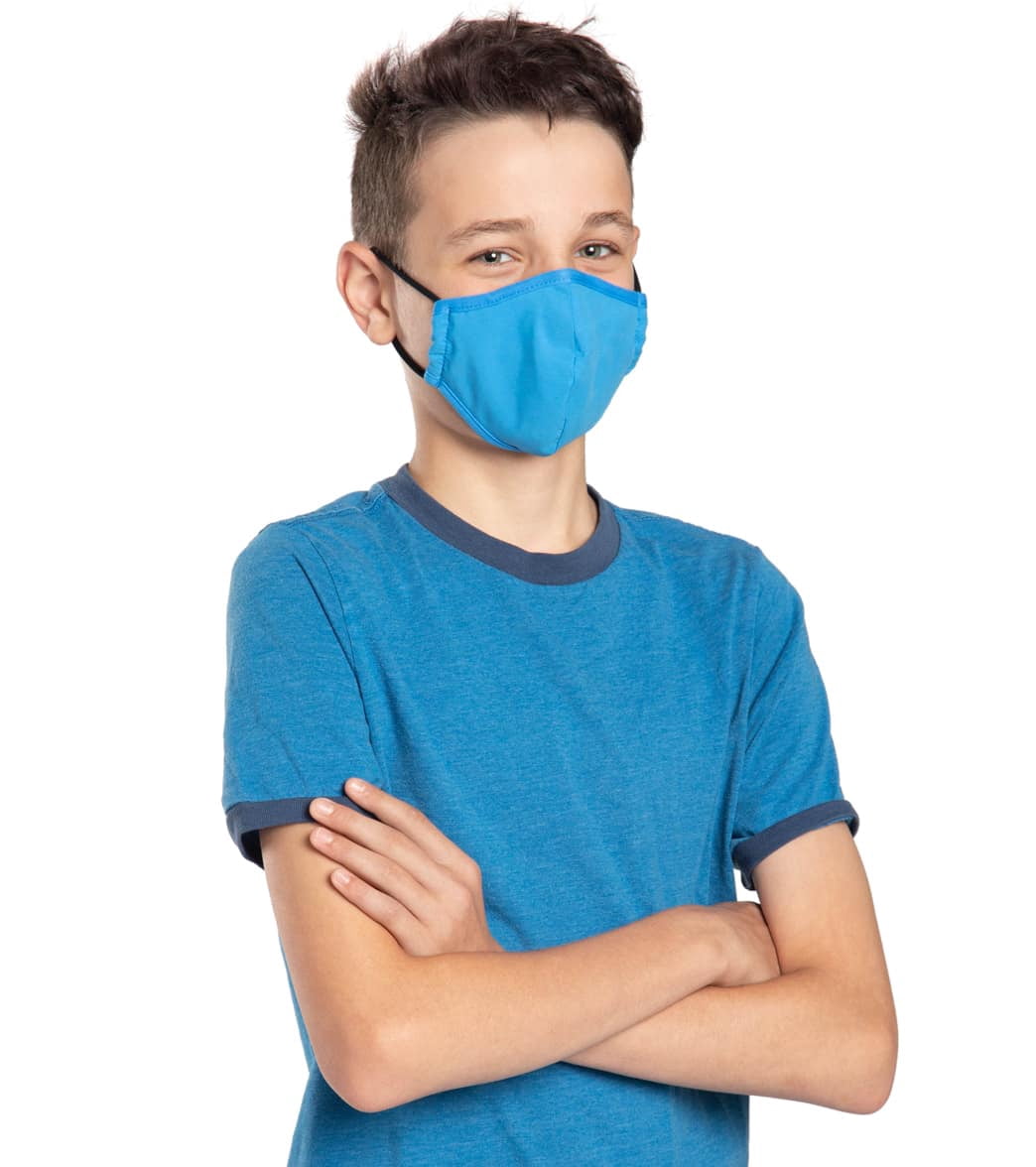 Sporti Youth Reusable Face Masks, Quick-Dry Fabric, Adjustable Nose ...