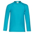 thumbnail image 1 of Sporti Youth Unisex L/S UPF 50+ Hybrid Comfort Fit Rash Guard, Crew Neck, Long Sleeve (Juniors), 1 of 5