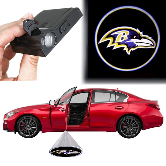 Baltimore Ravens Car Door Light