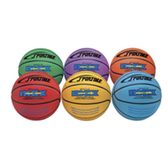 BALL BASKETBALL MEN S CELLULAR RUBBER SET OF 6