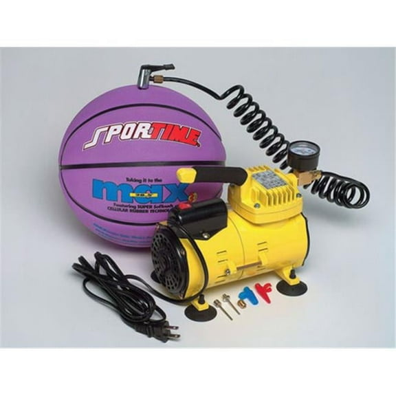 Sportime 087966 Heavy-Duty Electric Inflator