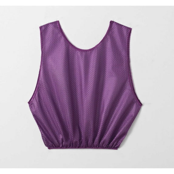 Sportime Adult Mesh Scrimmage Vest, Purple