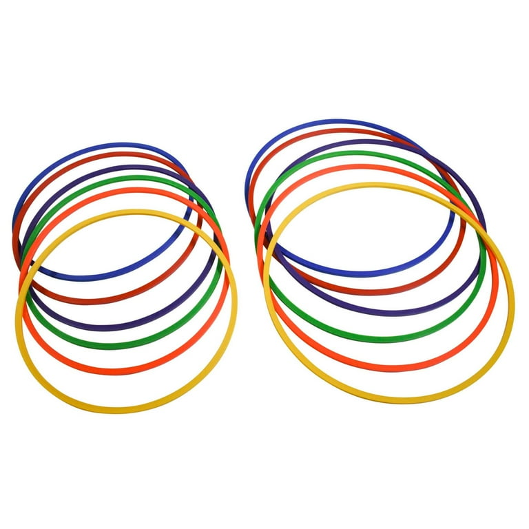 Sportime Dur O Hoops 24 Inch and 28 Inch Assorted Colors Set of 12