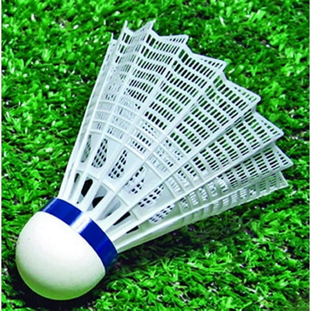 Sportime International Nylon Badminton Shuttlecocks, Set of 6