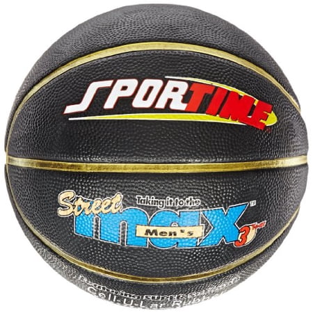Sportime - 24734 Junior StreetMax Basketball, 27-1/2 Inches, Black