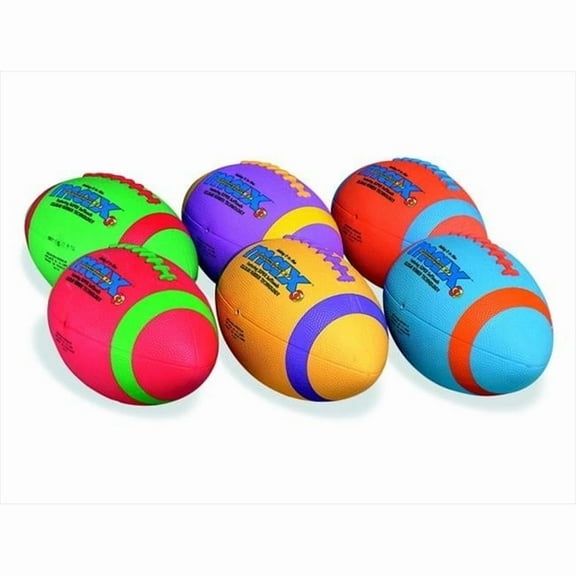 Sportime  Max Junior Footballs, Set Of 6