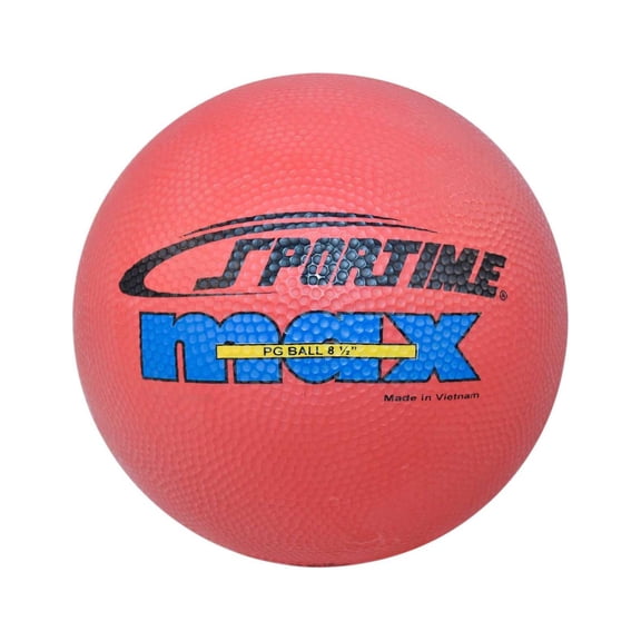 Sportime 016213 8.5 In. Playground Ball- Red
