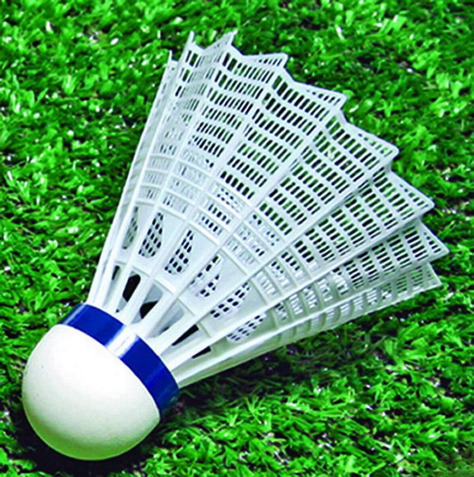 Sportime International Badminton Shuttlecocks Nylon Medium Speed Set of 6