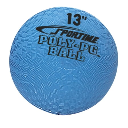 Sportime Poly PG Ball, 13 Inches, Each, Blue