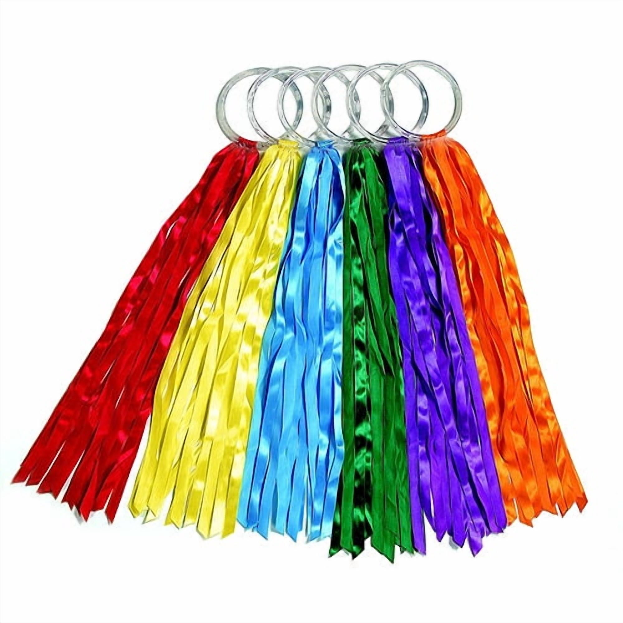 Large Ribbon Hoop Sportime Rainbow Ribbon Hoop Set, Multiple Sizes, Assorted Color, Set ...
