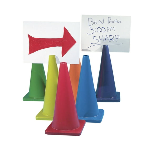 Sportime Slotted KontrolKones, 28 Inches, Set of 6