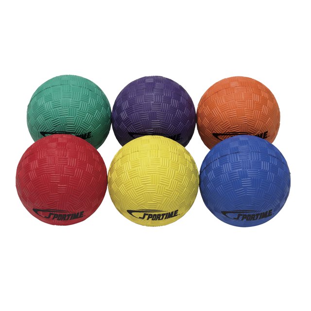 Sportime Smallest Playground Balls, 21/2 Inches, Assorted Colors, Set