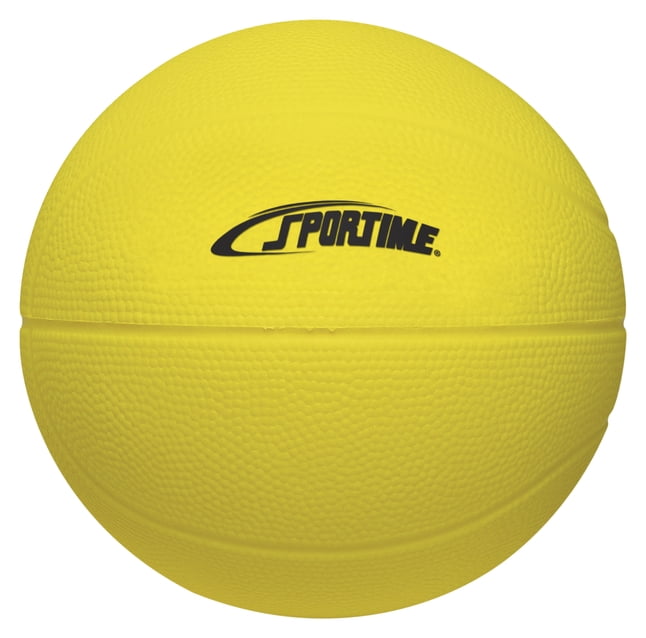 Sportime Super-Safe Junior Basketball, 7 Inches, Yellow