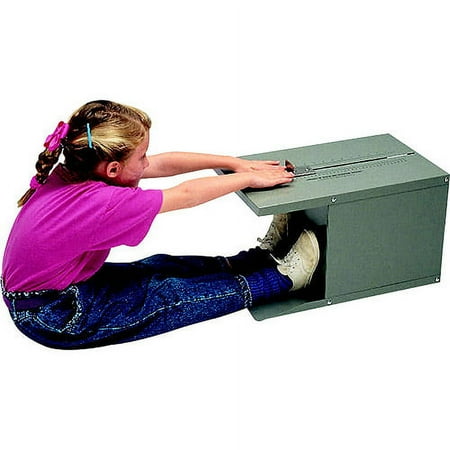 Sportime Trunk Flexibility Tester, 20" x 12" x 12", Steel, Gray