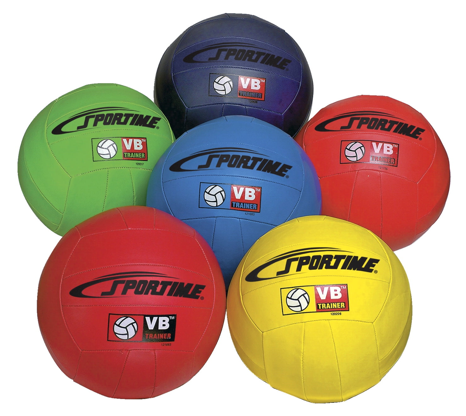 Sportime Volleyball Trainers, Multiple Colors, Set of 6