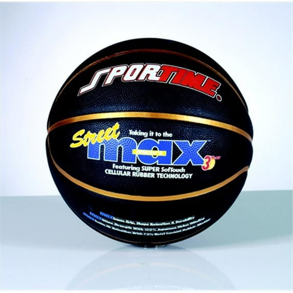 Sportime 024732 Womens 28.5 In. StreetMax Basketball- Black