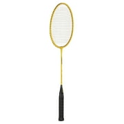 Sportime Yeller Badminton Racquet, Economy Steel, Yellow 1 Count