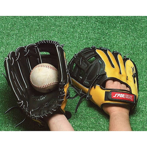 Sportime Yeller Right-Handed Thrower Baseball Glove, Adult, Ages 16 and Up