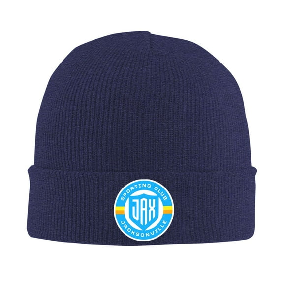 Sporting Club Jacksonville Knitted Winter Beanie Warm Acrylic Hat