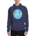 thumbnail image 1 of Sporting Club Jacksonville Men Fleece Hoodie Casual Pullover Sweatshirt With Kangaroo Pocket, 1 of 6