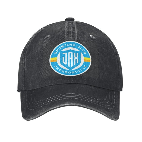 Sporting Jax Hat Washed Cotton Baseball Cap For Outdoor, Travel & Daily Use