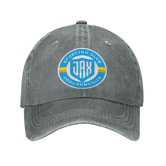 Sporting Jax Hat Washed Cotton Baseball Cap For Outdoor, Travel & Daily Use