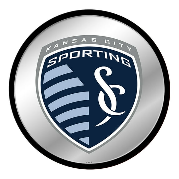 Sporting Kansas City 17.5" Modern Disc Mirrored Wall Sign