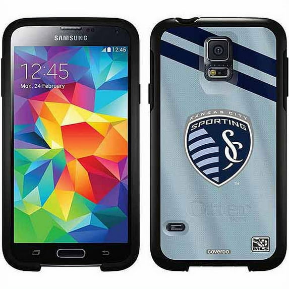 Sporting Kansas City Jersey Design on OtterBox Symmetry Series Case for Samsung Galaxy S5