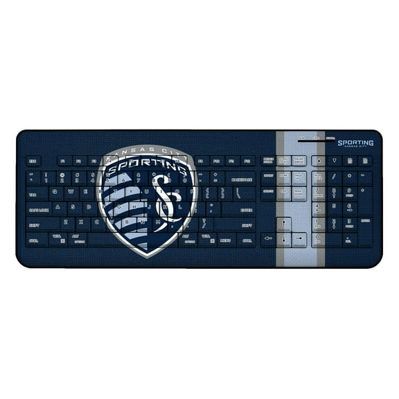 Sporting Kansas City Team Stripe Wireless Keyboard