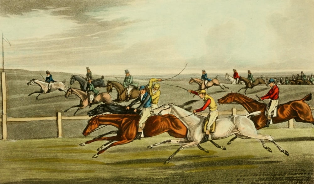Sporting Repository 1904 Running Canvas Art - Henry Alken (18 x 24)