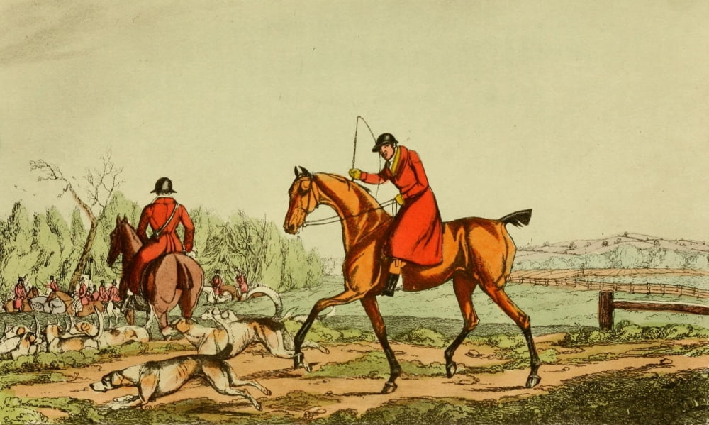 Sporting Repository 1904 The Whipper In Canvas Art - Henry Alken (18 x 24)