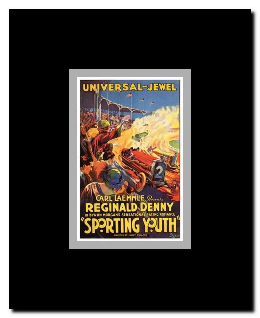 Sporting Youth Framed Movie Poster