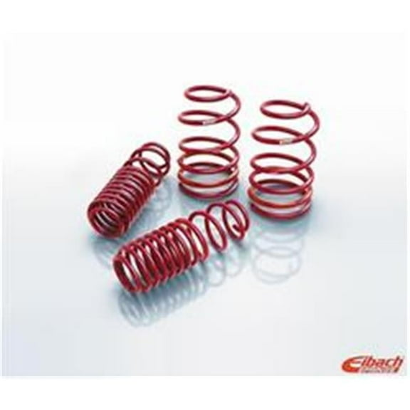 Sportline Lowering Springs Kit - Set of 4 - Red