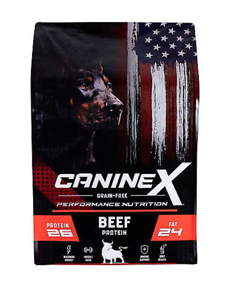 Sportmix CanineX 2100052 40lb Performance GrainFree Beef Protein Dry