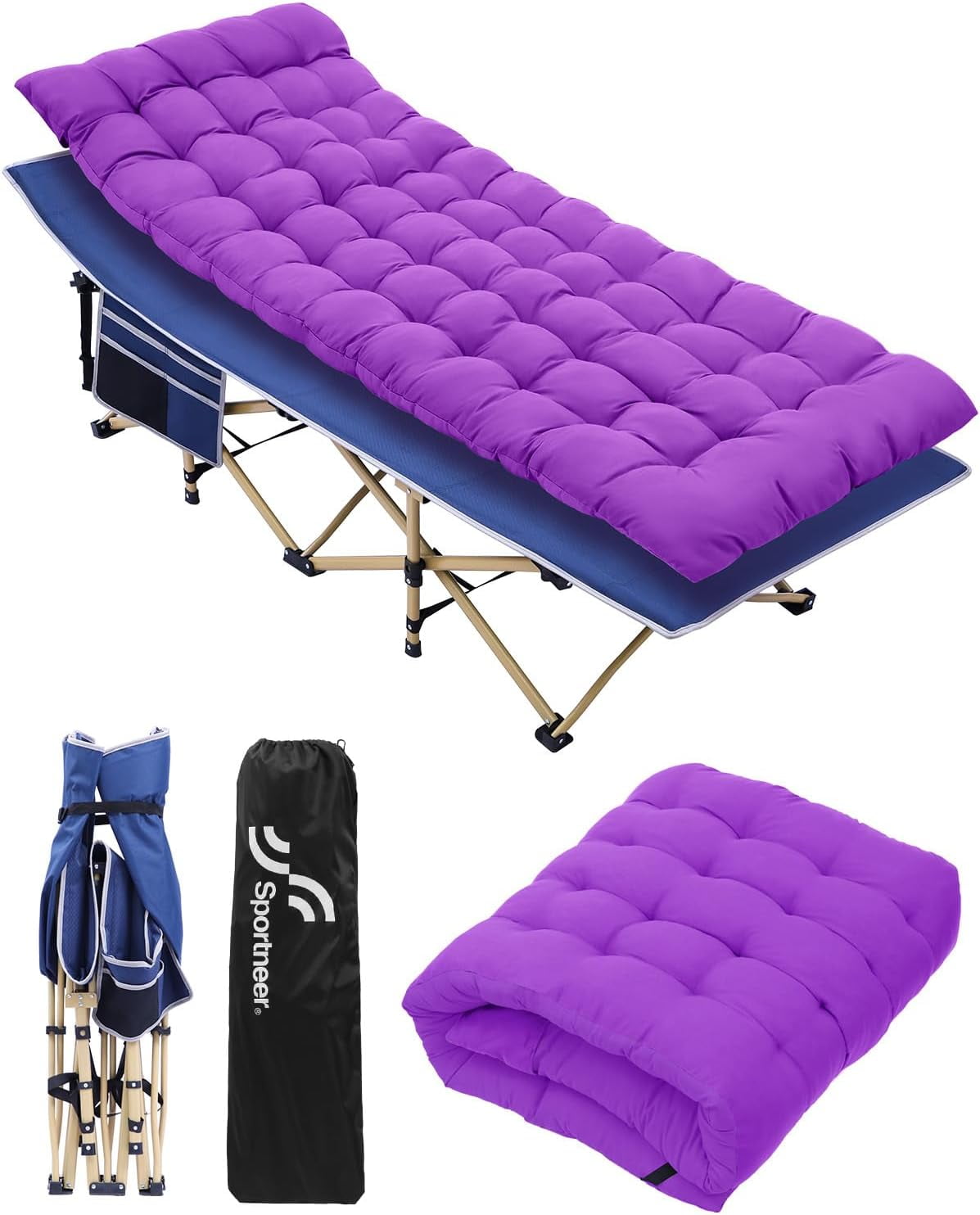 Sportneer Cots For Camping Sportneer Camping Cot With Mattress