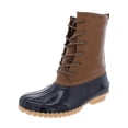 thumbnail image 1 of Sporto Womens Ariel Faux Leather Ankle Rain Boots, 1 of 2