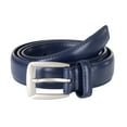 thumbnail image 1 of Sportoli Mens Classic Stitched Genuine Leather Uniform Dress Belt, 1 of 2