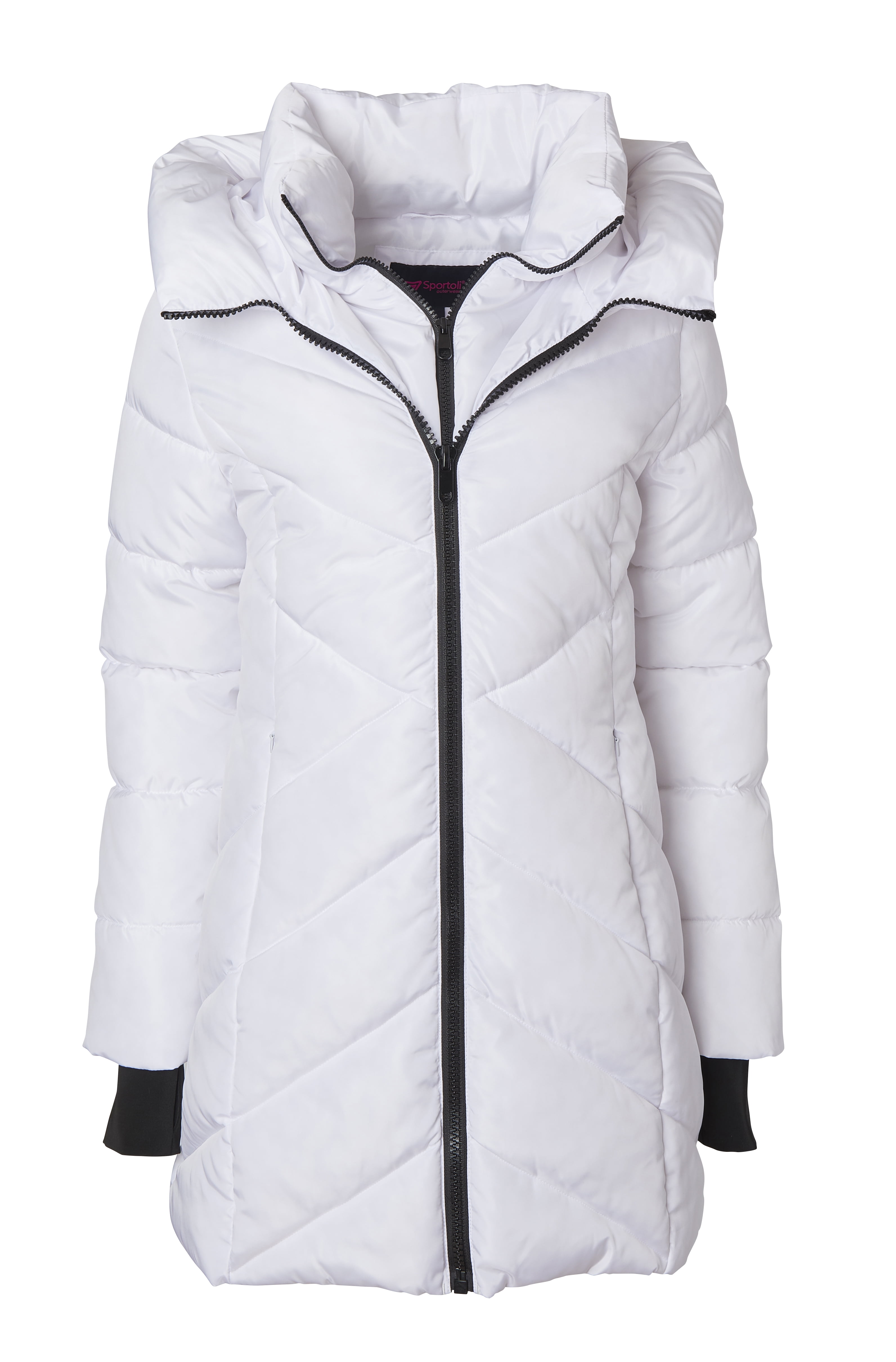 Sportoli Women's Winter Coat Down Alternative Hooded Long Sportoli Women's Winter Coat Down Alternative Hooded Long