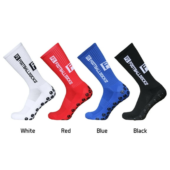 Sports 3 Packs Sports Socks Athletic Stockings Anti-slip Quick Dry Football Soccer Socks For Football Basketball Hockey Running Cycle Mountaineering Marathons