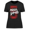 thumbnail image 1 of Sports 5 New York 1989 T-Shirt Women -Image by Shutterstock, Female Medium, 1 of 2