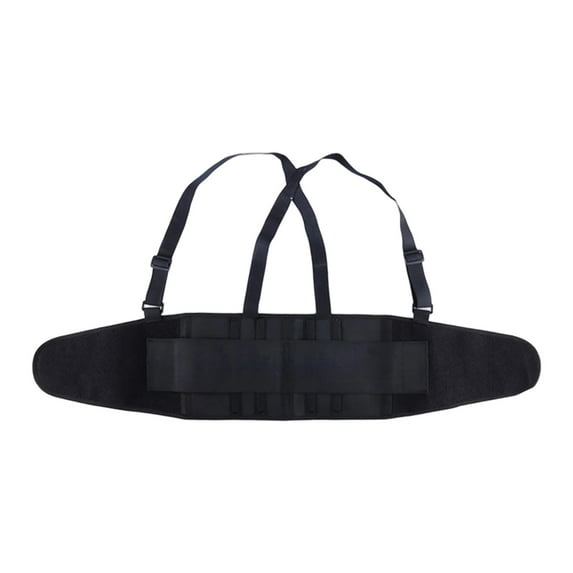 Sports Adjustable Lower Back Support Belt for Men and Women - Breathable Polyester Waist Brace for Posture Correction and Injury Prevention